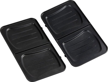 Domo DO9136C 3-in-1 Sandwich Waffle Grill Toaster, Removable Non-Stick Plates - Gomix Brands Outlet