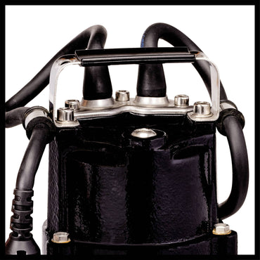 Einhell GC-DP 5010G 500W Submersible Effluent Sump Pump, 3170 GPH, 26.2 Foot Lift