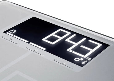 Soehnle Smart Digital Body Analysis Bathroom Scale with Bluetooth, High Capacity, Grey - Gomix Brands Outlet