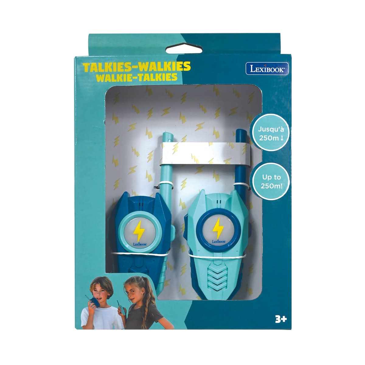 Lexibook TW19 Walkie Talkies 250m Range 2-Piece Set
