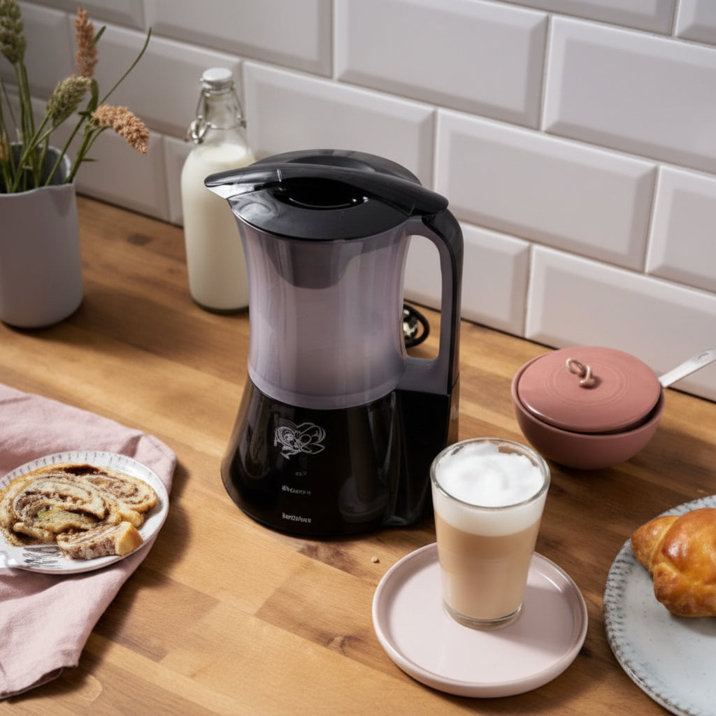 Gastroback 42410 Black Milk Frother 500W 1L Capacity