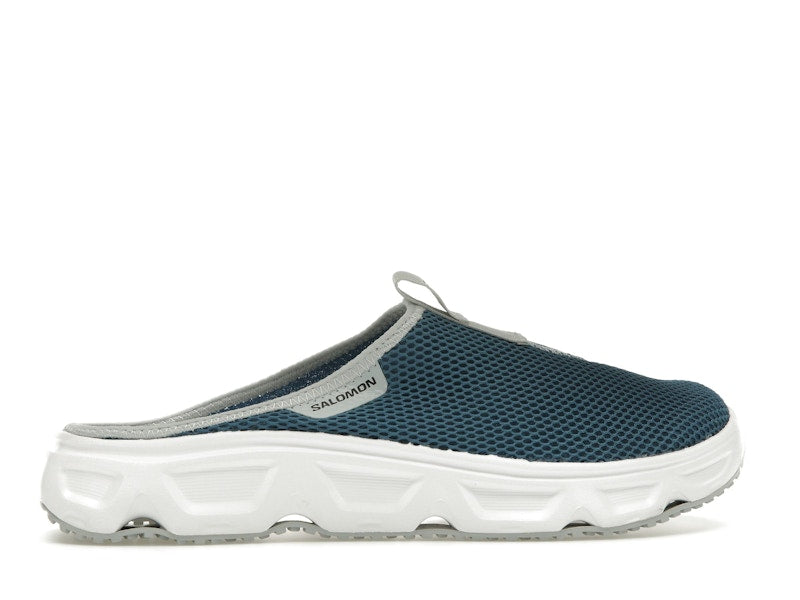 Salomon Reelax Slide 6.0 Men's Recovery Sandals - Blue Ashes White Pearl