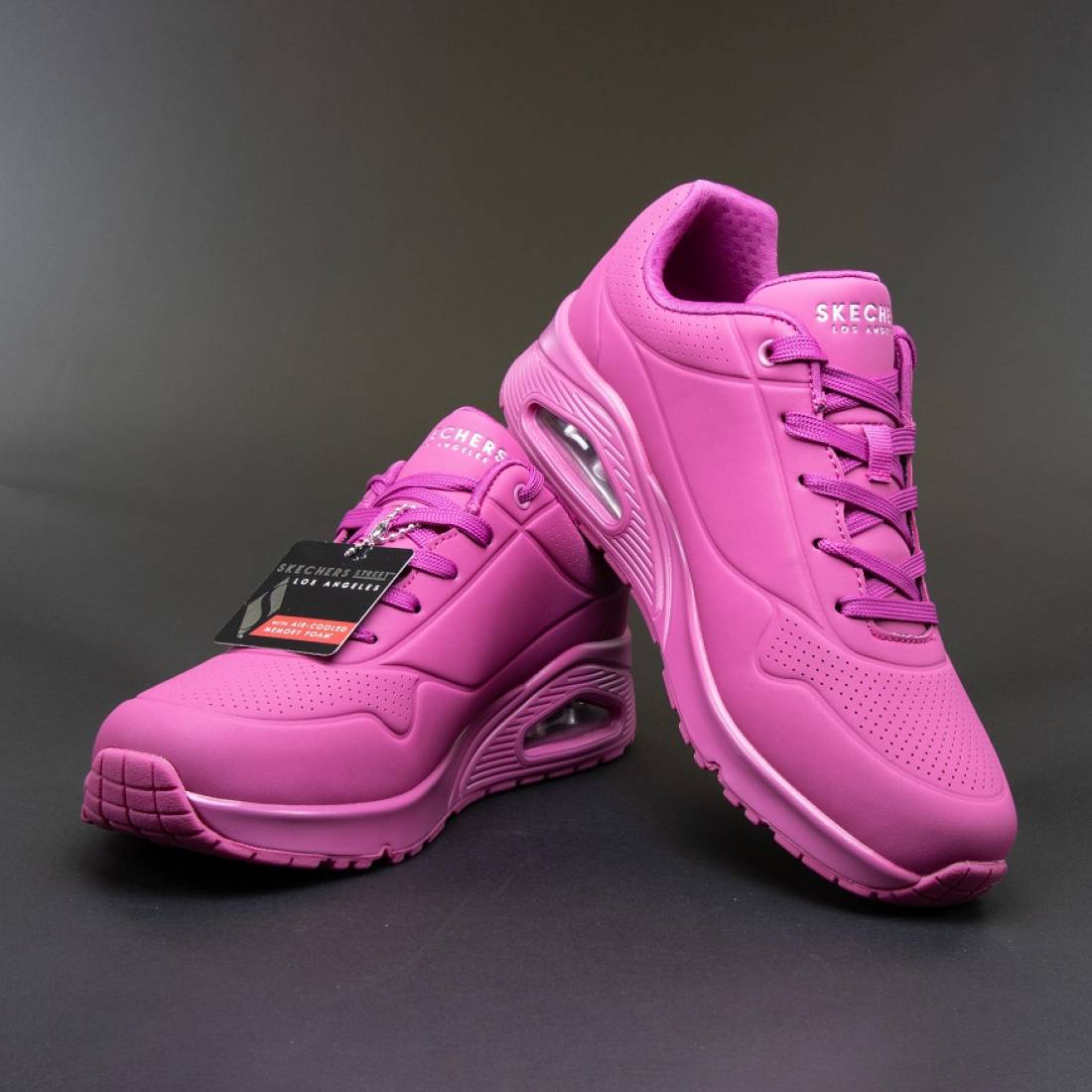 Skechers Women's Magenta Athletic Walking Sneakers for Everyday Comfort & Style