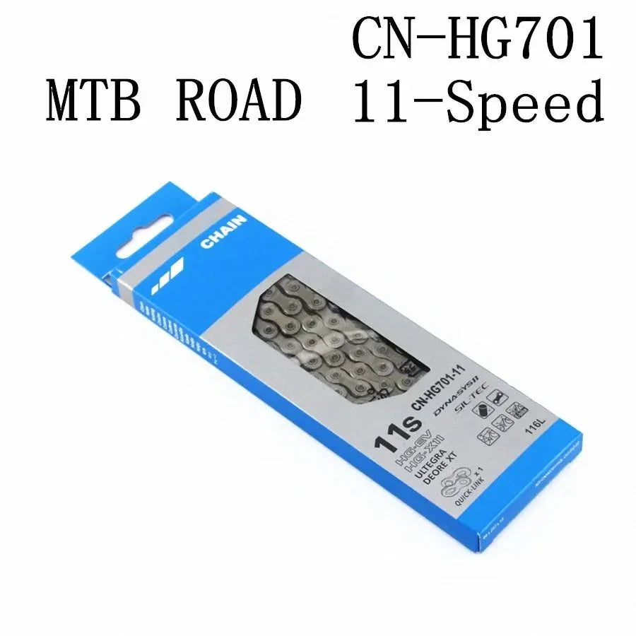 Shimano HG701 11-Speed Bicycle Chain: Smooth, Durable Road & MTB Performance - Gomix Brands Outlet