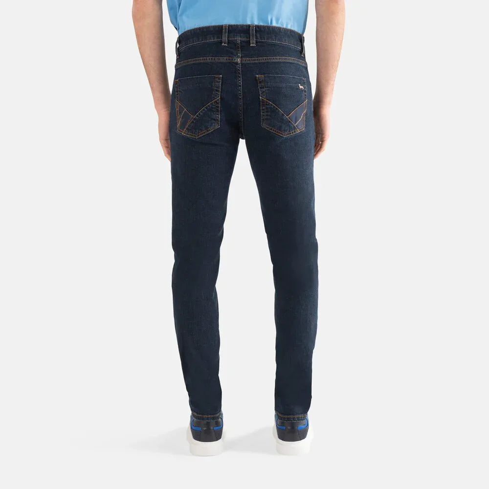 Harmont & Blaine Men's Narrow Fit Denim Jeans 5-Pocket - Gomix Brands Outlet