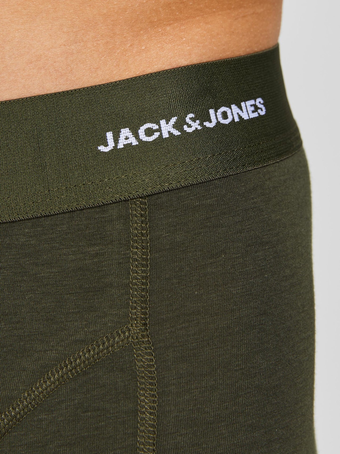Jack & Jones Men's Bamboo Blend Boxer Trunks 3-Pack – Ultimate Comfort & Fit