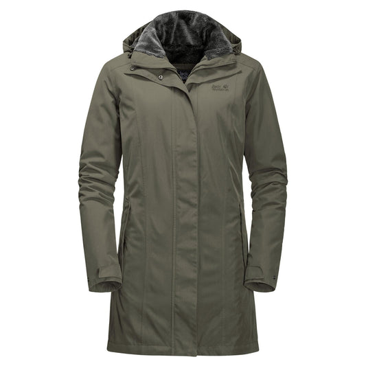 Jack Wolfskin Madison Avenue Women's Waterproof Insulated Winter Parka Coat