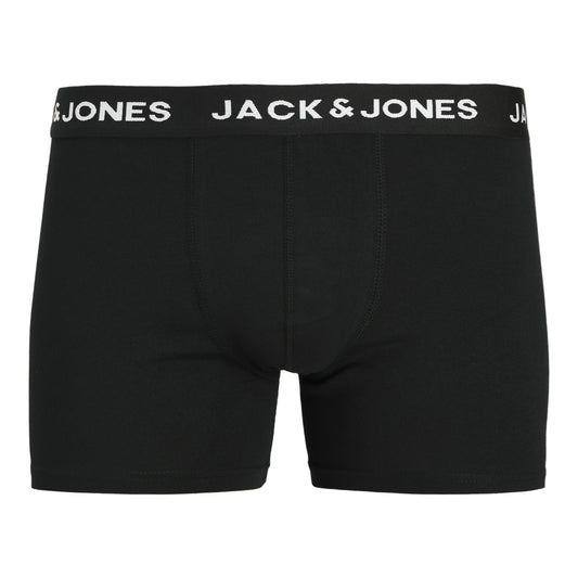 Men's Jack & Jones Huey 7-Pieces per pack Cotton Stretch Trunks - Black - Gomix Brands Outlet