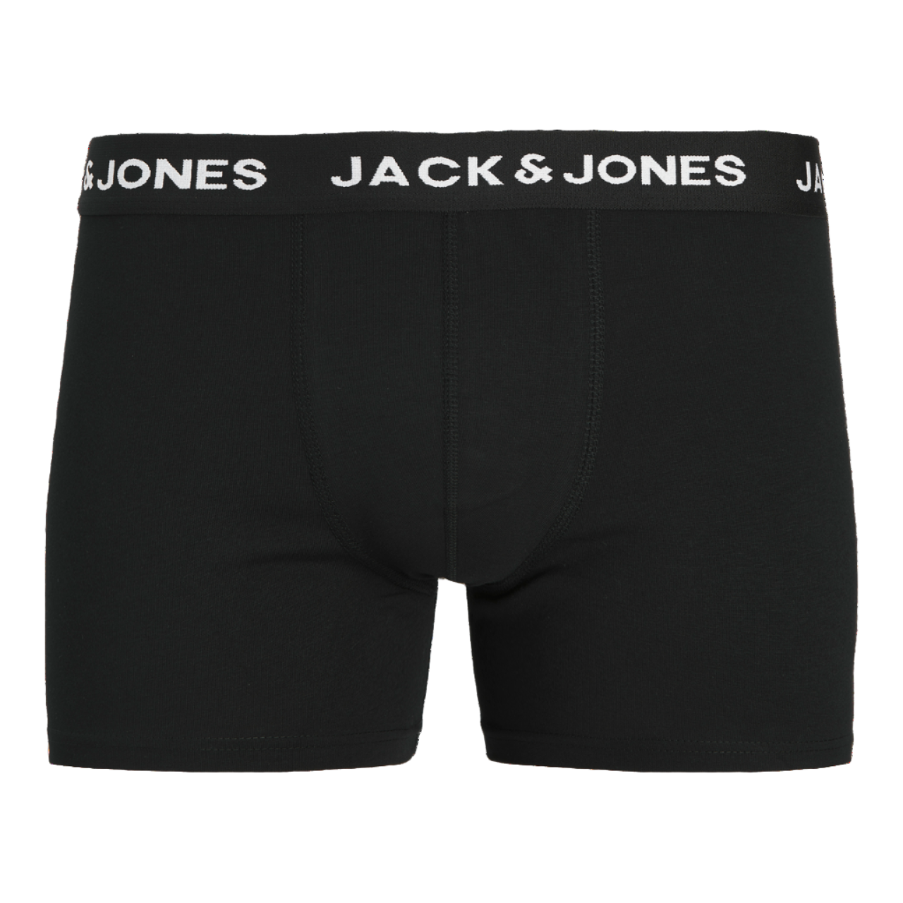 Comfortable 7-Pack Black Jersey Stretch Trunks for Men - Daily Essential Underwear