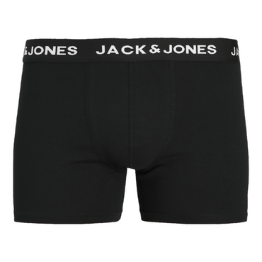 Comfortable 7-Pack Black Jersey Stretch Trunks for Men - Daily Essential Underwear