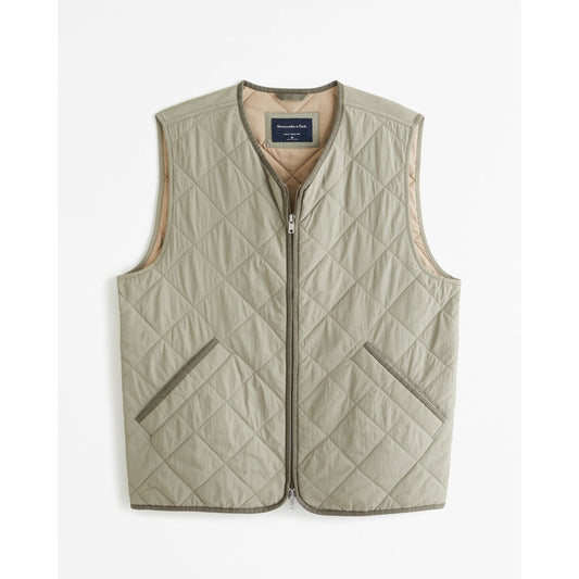 Men's Lightweight Quilted Utility Vest - Stylish, Warm, Versatile, Clearance Sale