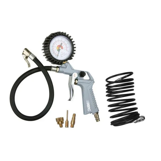 ABAC G811TI Inflator Kit with Gauge, Hose, 3 Nozzles - Gomix Brands Outlet