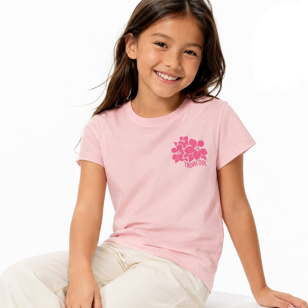 Pepperts Girls' Cotton Short Sleeve T-Shirt