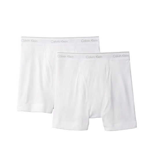 Calvin Klein Men's 3‑Piece Hip Brief Boxer shortes 1 Grey And 2 White
