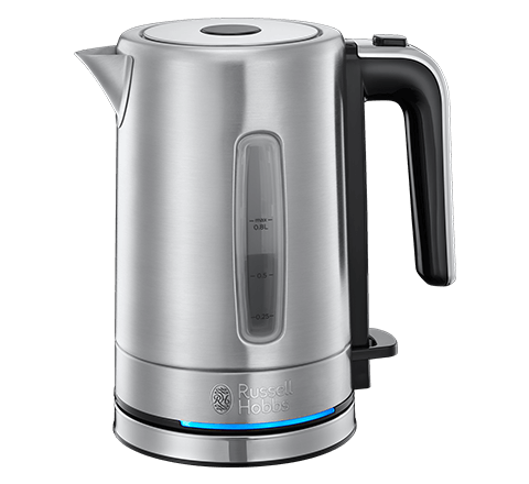 Russell Hobbs Compact Home Kettle Brushed Steel 0.8L 2400W