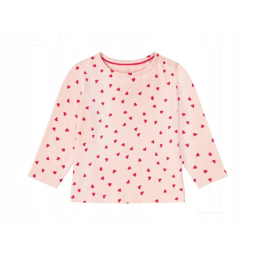 Lupilu Girls' Blouse 2-Pack 62/68 Organic Cotton