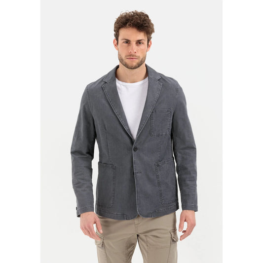 Modern Men's Casual 2-Way Stretch Cotton Twill Blazer Jacket - Gomix Brands Outlet