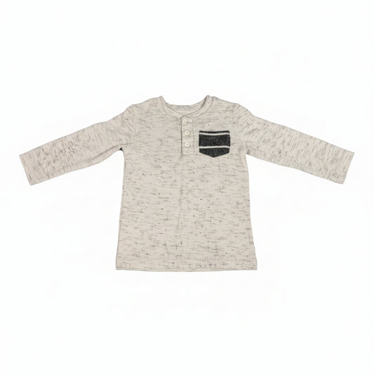 Cat & Jack Boys Size 4T Long Sleeve Shirt Bundle 3-Pack