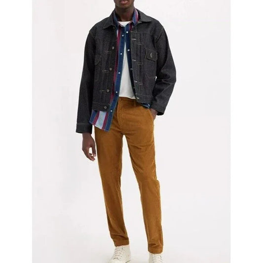 Levi's XX Chino Standard Taper Men's Corduroy Pants, Monks Robe Brown - Gomix Brands Outlet