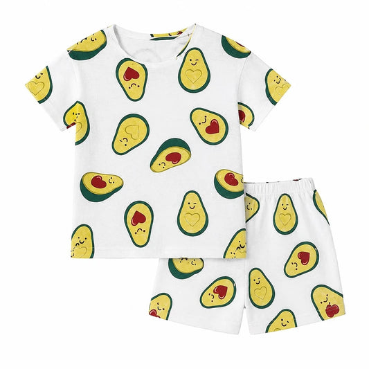 Pepperts Girls' T-Shirt and Shorts Loungewear Set