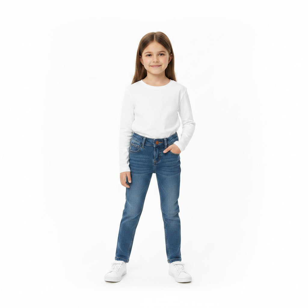 Lupilu Kids Slim Fit Stretch Jeans