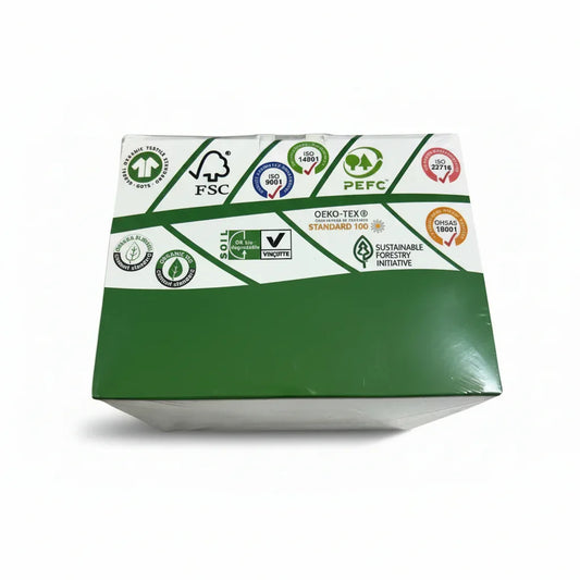 Ultimate Cleansing Towels 30cm Plus Size Disposable 100% Cotton 50 Count - Gomix Brands Outlet