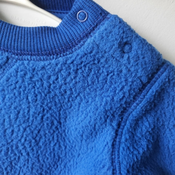 Cat & Jack Infant Blue Textured Knit Sweater Size 3-6 Months