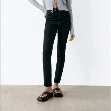 Zara Women's Mid-Rise Slim Fit Skinny Stretch Jeans - Gomix Brands Outlet