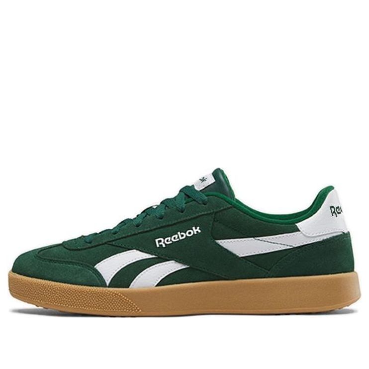 Reebok Smash Edge Trainer 'Green' Men's Lifestyle Sneakers with Gum Sole
