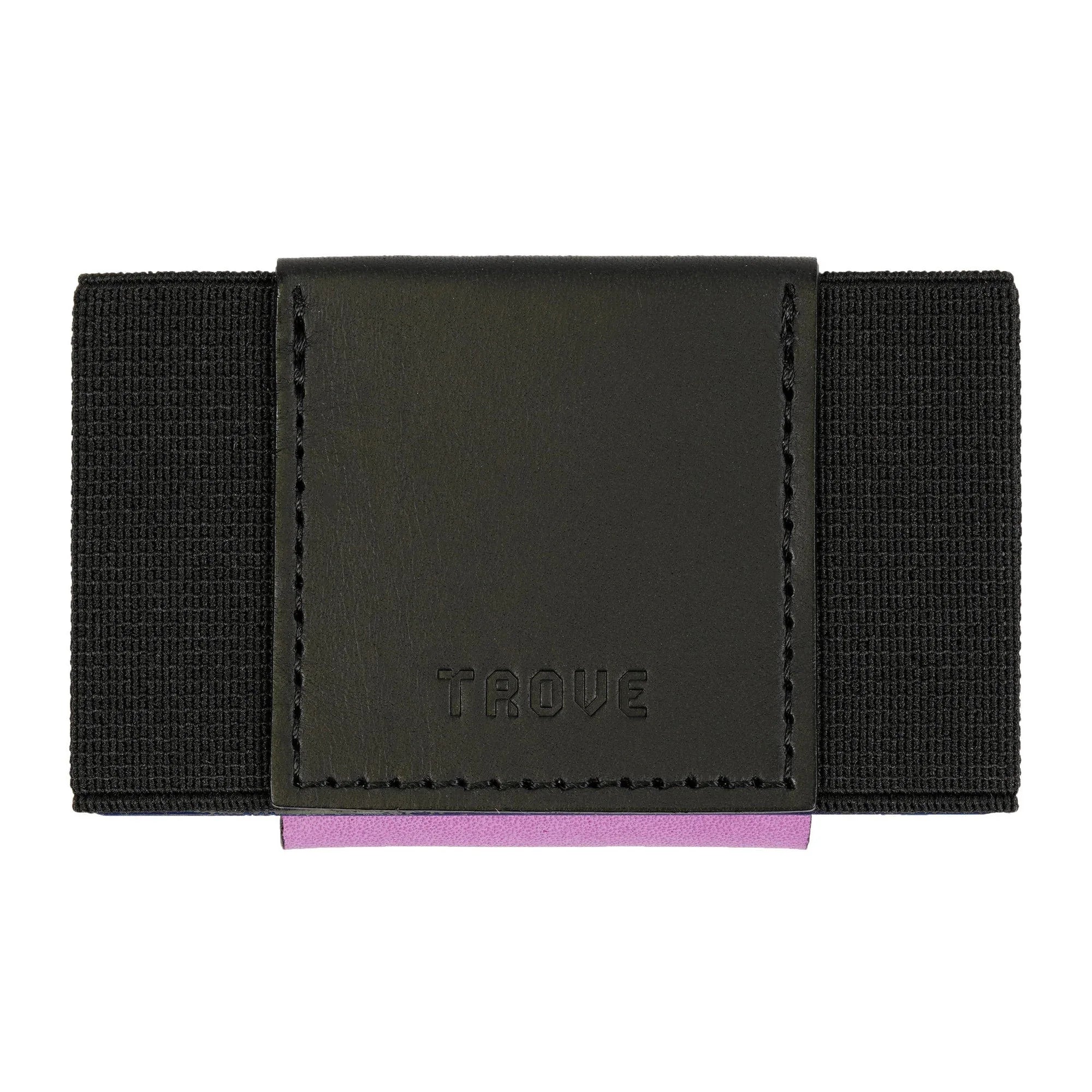 TROVE Nebula Dual-Color Leather Reversible Wallet with Elastic - Gomix Brands Outlet