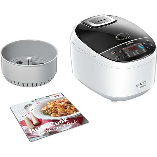 Bosch MUC11W12 Multicooker 5L Capacity 48 Preset Programs Non-Stick Bowl - Gomix Brands Outlet