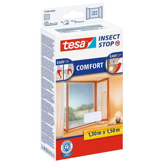 tesa® Standard Window Insect Screen Kit with Self-Adhesive Hook & Loop Fastening - Gomix Brands Outlet