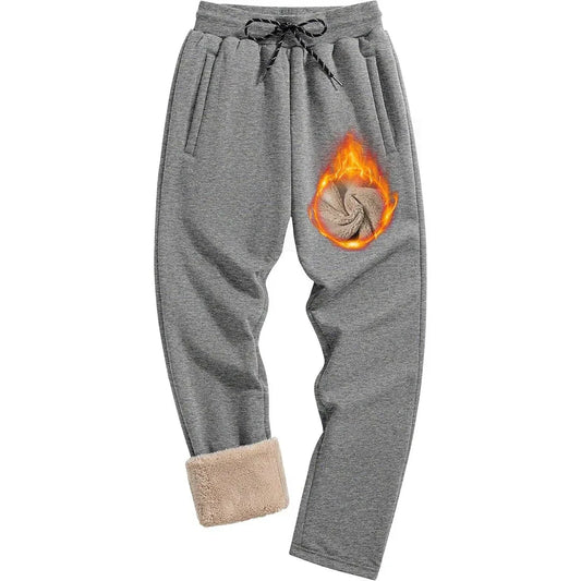 Tacvasen Men's Sherpa-Lined Winter Fleece Jogger Sweatpants – Warm, Cozy, Stylish - Gomix Brands Outlet