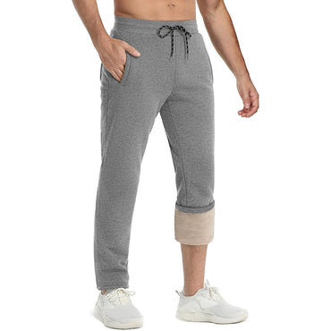 Men's Sherpa-Lined Winter Fleece Jogger Sweatpants – Warm, Cozy, Stylish
