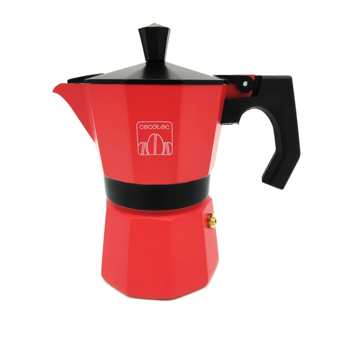 Cecotec Mokclassic 300 Red 150ml Moka Pot - 3 Cup Italian Espresso Maker