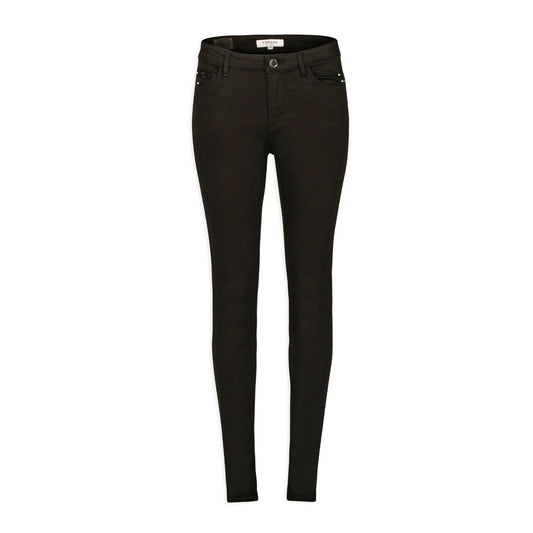 Morgan Women's Black Slim Fit 5-Pocket Stretch Denim Skinny Jeans - Gomix Brands Outlet