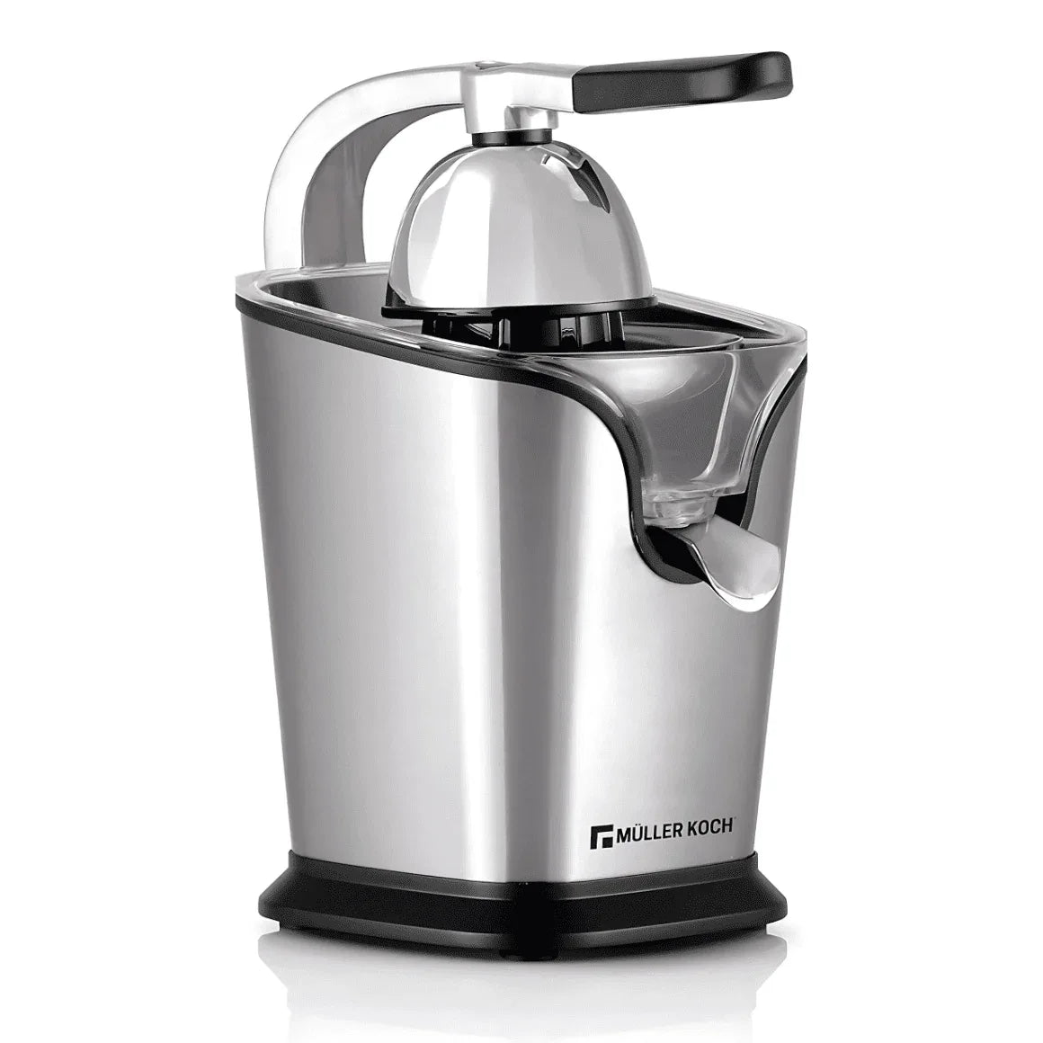 Muller Koch MK-6051 Stainless Steel Citrus Juicer with Dual Cones - Gomix Brands Outlet