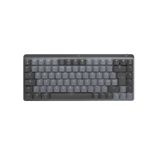 Logitech MX Mechanical Mini Mac Wireless Keyboard - Tactile Quiet, Backlit, Compact Design