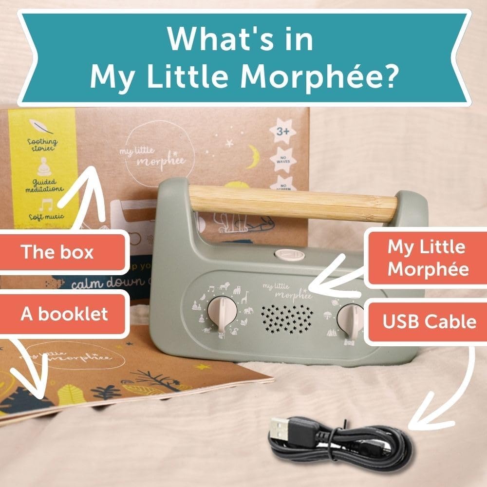 Morphée My Little Morphée Kids Storyteller and Sleep Aid Green