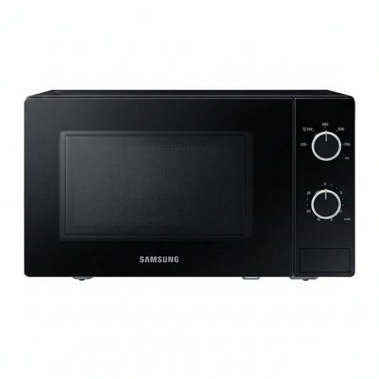 Samsung Solo Microwave Oven Full Glass Door 20L Black