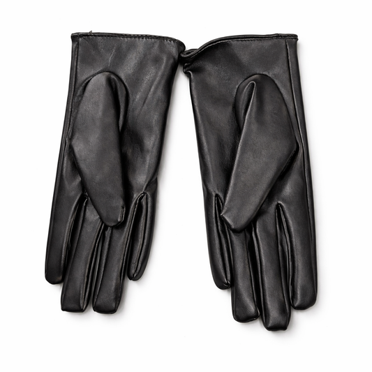 Women Leather Gloves - Large