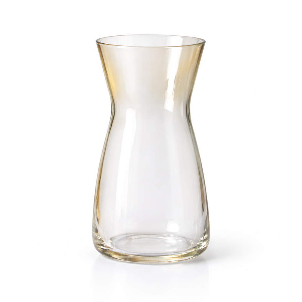 Elegant Karendo Aurora Glass Vase – Beige
