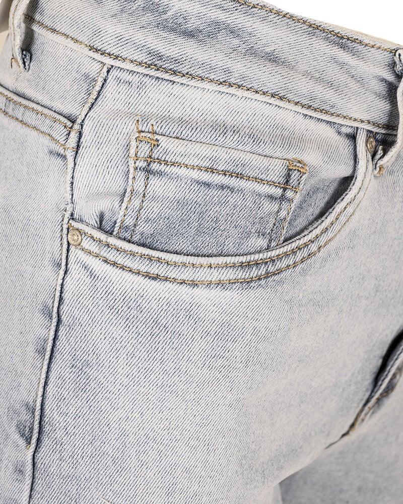 Light Blue High Waist Mom Jeans with Stretch – Nina Carter - Gomix Brands Outlet