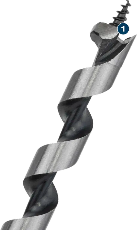 Bosch Wood Auger Drill Bit Hex Shank 32mm Diameter 9.25 Inch Total Length