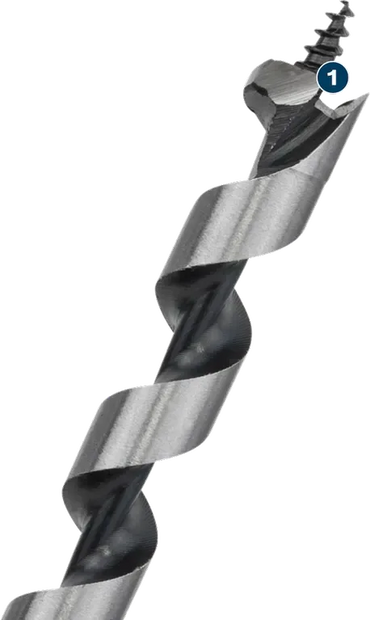 Bosch Wood Auger Drill Bit Hex Shank 32mm Diameter 9.25 Inch Total Length - Gomix Brands Outlet