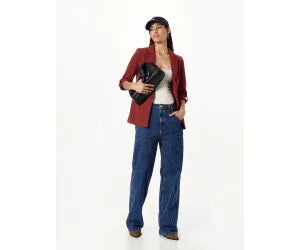 Only Elegant Women's Sleeve Tailored Blazer with Lapel Collar Stretch Fabric - Gomix Brands Outlet