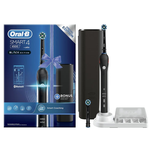 Oral-B Smart 4 4500 Rotating-Oscillating Electric Toothbrush Black