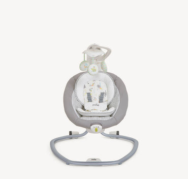 Joie Serina Swivel Multi-Motion Baby Swing - Portable Rocker, Vibration, Lullabies
