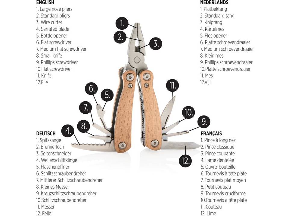 Lyra POS 360 Wood Multitool Mini