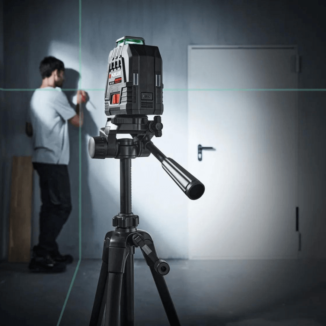 Parkside Performance Cordless Cross Line Laser Level PKLLP 360 B3